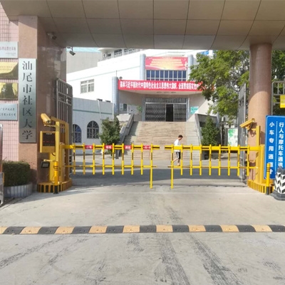 汕尾开放大学装置门禁车牌识别项目