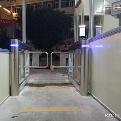 汕尾开放大学人行通道装置门禁通道摆闸